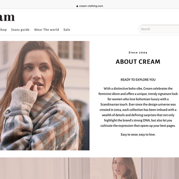 CREAM Blouse. Long Sleeve Blouse. Boho grey neutral pattern - Picture 8 of 10